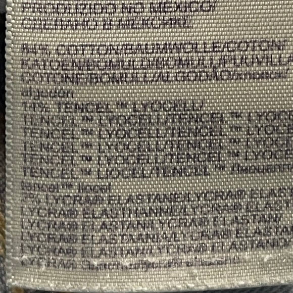 NYDJ Teresa Wide Leg Cropped Jeans Light Wash Frayed Hem Women's Size 14 - Picture 9 of 10